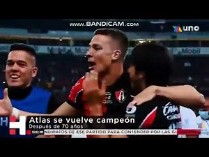 hechos noche resumen de la gran final atlas vs leon por tv azteca