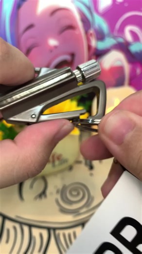 Fashionable new multi-functional keychain #keychain #tiktokviral #tiktokshop #tiktokshopfinds #lighter