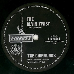 The Chipmunks With  David Seville - The Alvin Twist / I Wish I Could Speak French