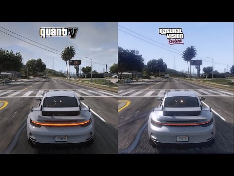 Which is the Better Mod Quantv vs NaturalVision Evolved | GTA 5 | 2022