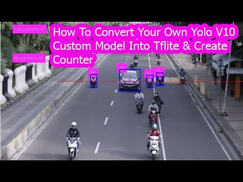 yolov10 to tflite | convert yolov10 into tflite | computer vision | raspberry pi yolo v10 to tflite