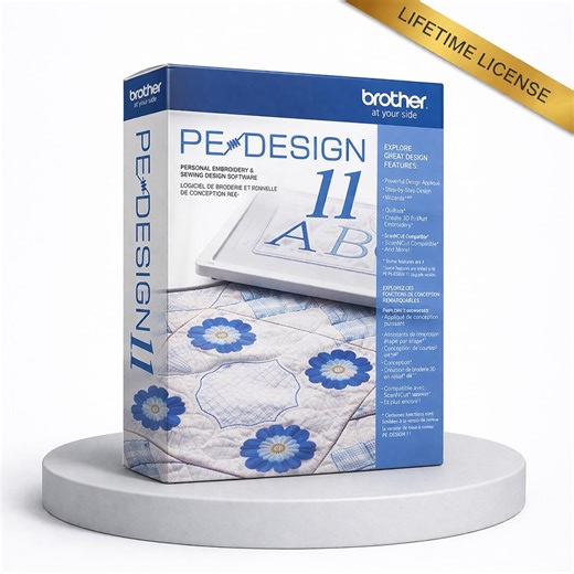 PE Design 11 Embroidery Software | Instant Delivery - Lifetime License - Etsy