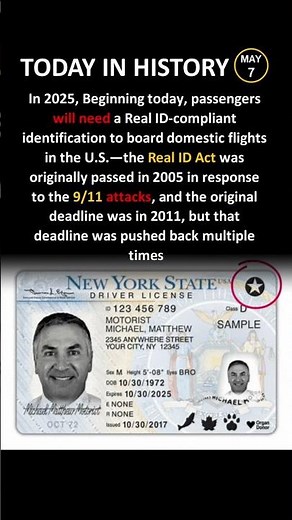 Why Will Americans NEED REAL ID to Fly? ✈️