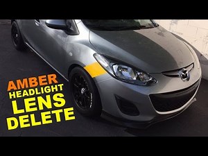 Mazda 2 headlight removal guide