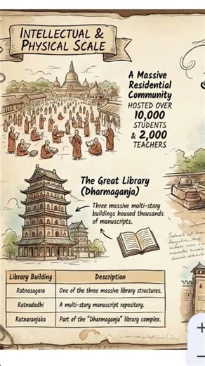 The great library of Nalanda University. #exam #motivation #history
