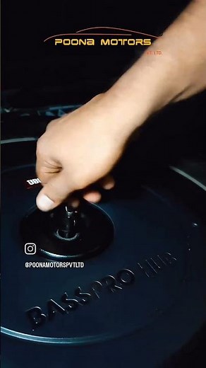 JBL Bass Pro Hub Tire Subwoofer installed in KIA Seltos #kia #kiaseltos #woofer #bass