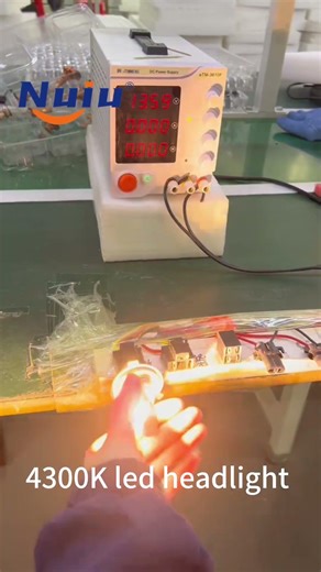 4300K direct plug-in led headlight #auto #automotive #autoparts #led #ledlights #biled #ledfactory