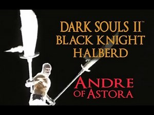 Dark Souls 2 Black Knight Halberd Tutorial (dual wielding w/ power stance)