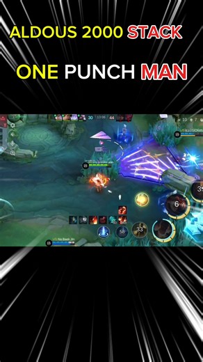Aldous 200 tsack one punch man #mobilelegends #aldousmontage #aldousmvp #aldousonehit
