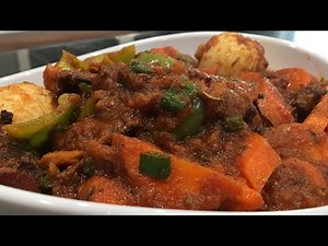 How to make Ghanaian LAMB Stew | Easy lamb stew recipe