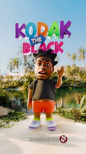 Kodak Black cartoon episode — Where are my Perk 30s?