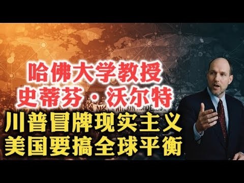 哈佛大学教授史蒂芬·沃尔特：川普是冒牌现实主义者！美国应该搞的是全球平衡！ 地缘政治 美国优先 离岸平衡 战略模糊 中国 俄罗斯 欧洲 中东 台湾