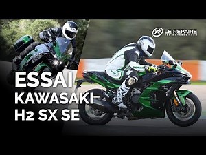 Essai Kawasaki H2 SX SE - Modèle 2018