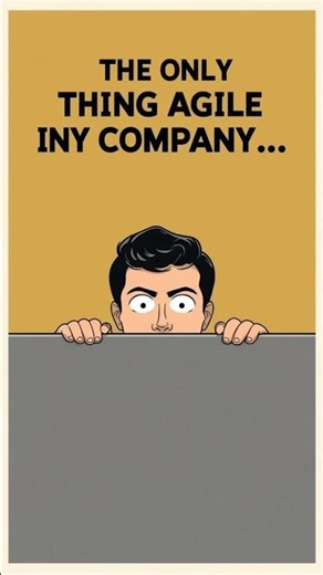 Agile? Only in Gossip 🏃‍♂️💨 #comedy #funny #jokes