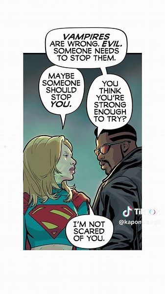 DC’s Supergirl an Marvel’s Blade team up in an unexpected way. The two heroes are summoned to Mojoworld and are forced to play out a vampire romance for the eyes of the universe, but through some clever use of their powers, the two heroes are able to escape captivity and get back to their home worlds. #marvel #dc #blade #supergirl #voiceover