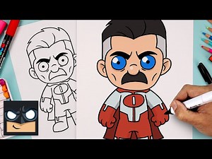 How To Draw Omni-Man | Invincible - Videos For Kids