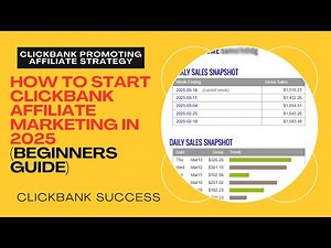 🚀 How to Start ClickBank Affiliate Marketing in 2025 (Beginner’s Guide!) 💰