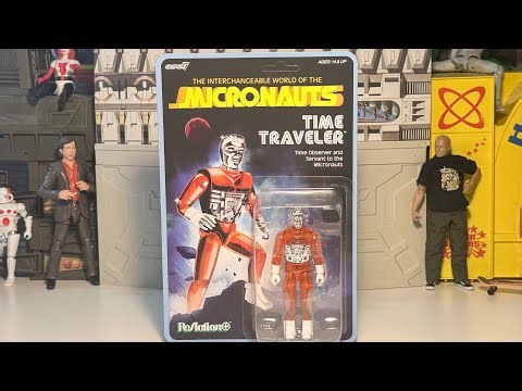 Super7 ReAction+ Micronauts Time Traveler (Orange) !!!