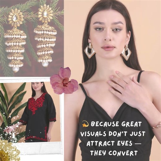 "Visuals that stop the scroll and start the sales."