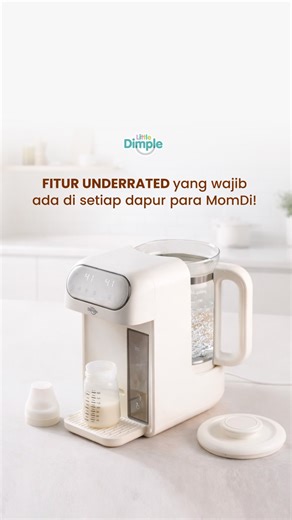 Little Dimple Official on Instagram: "Dengan Self-Cleaning Outlet Pipe di Thermo Guard Baby Dispenser, saluran pipa air dibersihkan otomatis setelah pakai, sehingga: ✅ Bebas kuman & bakteri ✅ Saluran air selalu steril ujung-ke-ujung ✅ Bikin susu lebih praktis dan lebih tenang! Fitur underrated yang wajib ada di setiap dapur para MomDi! Check out sekarang Thermo Guard Baby Dispenser dari Little Dimple di link bio, yaa ✨ #LittleDimpleMoments #LittleDimple #ThermoGuardBabyDispenser #DispenserBayi #