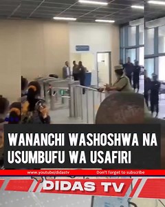 40K views · 597 reactions | Wananchi waliokuwa wakisubiri kusafiri kwa treni ya reli ya kisasa (SGR) katika stendi ya Dodoma wamejikuta wakikumbwa na usumbufu mkubwa baada ya safari kuchelewa, hali iliyosababisha taaruki na malalamiko makubwa miongoni mwa abiria. | DidasTv Open Mic | Facebook