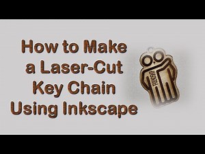 Make a Laser-Cut Keychain using Inkscape | Digital Laser Cutting & Engraving | Lionsforge CraftLaser