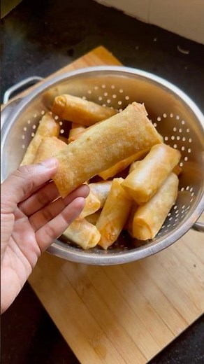 How to fold Spring Rolls 😋