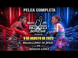Belisa Lopez vs Genesis Lopez, August 9th in San Sebastian