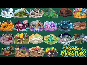 All My Singing Monsters Islands And Their Release Dates