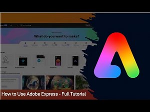 How to Use Adobe Express-Full Tutorial