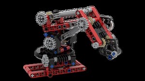 LEGO MOC-88588 Simple Gripper Arm (Technic > Expert Builder 2021)