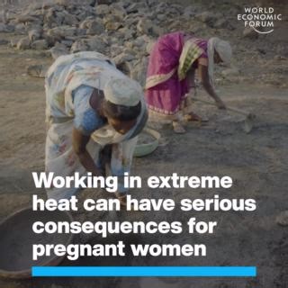 6.2K views · 78 reactions | The study’s authors are calling for updated heat advice for pregnant mothers globally. Learn more about the health costs of global warming in our report ‘Quantifying the Impact of Climate Change on Human Health’: https://ow.ly/bvYO50RK4Lv | World Economic Forum | Facebook