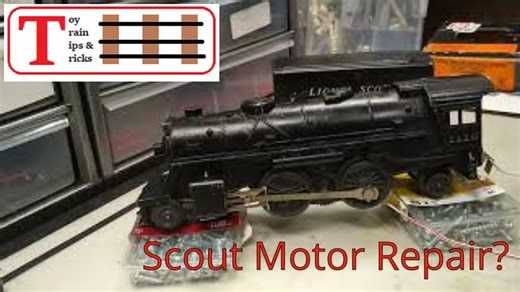 Basic Disassembly and Maintenance of Lionel Plastic "Scout" Motors: It CAN Be Done!
