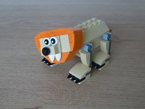 LEGO MIXELS SERIES 10 MOC Instructions LION JUNGLE TRIBE