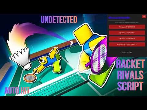 RACKET RIVALS SCRIPT | PASTEBIN | AUTO HIT | TELEPORT