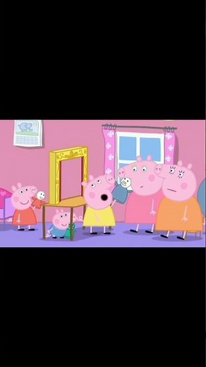 peppa pig Chloè's puppet show in 40 seconds
