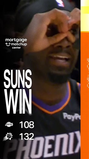 Phoenix Suns on Instagram: "SUNS WIN! @mortgagematchup | #SunsUp"
