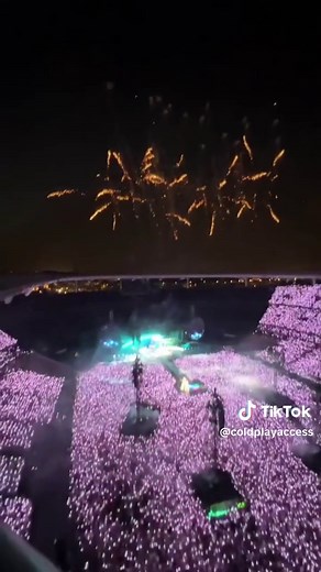 Coldplay Concert: A Sky Full Of Stars