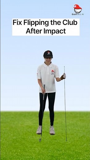 Why pros NEVER flip the club after impact in Golf