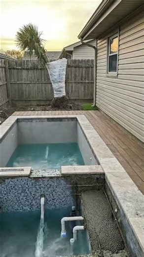 Abandoned Backyard Transformation into Luxury Swimming Pool | Ultimate Backyard Makeover