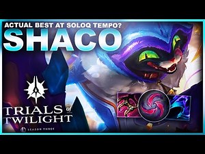 IS SHACO THE ACTUAL BEST AT SOLOQ TEMPO? | League of Legends