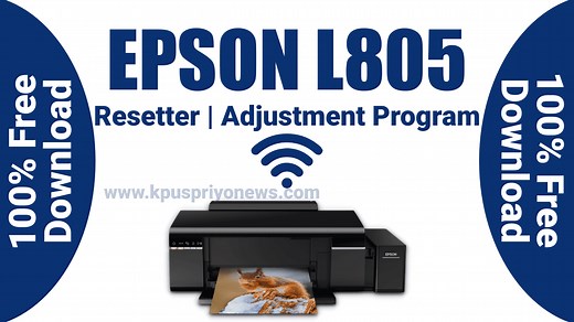 ▷ 100% WORKING Download EPSON L805 Resetter for FREE