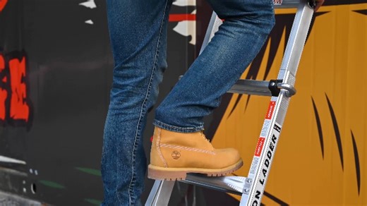 Watch Aluminum Multi-Position Ladder, Extendable Ladder on Amazon Live