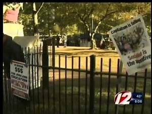 City Councilor support Occupy Providence Protest