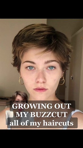 Reply to @cutelilpapiclown TLDR; trim your buzzcut OFTEN trust me!!! #buzzcut #buzzcutgrowth #hairgrowth #haircuts