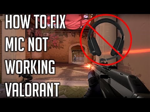 mic not working fix valorant