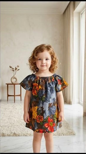 Magic Baby Frock Cutting Method | Beautiful Pattern So Easy