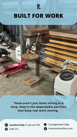 Consignment Sale Auction - Built for Work