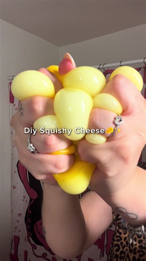 DIY Squishy Cheese from Dollar Tree Vaseline