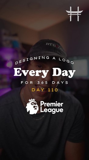 110/365 @Premier League Logo Redesign #GraphicDesign #LogoDesign #Logo #Gamer #Streamer #twitch